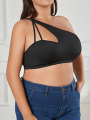 Bra Women's Plus One Shoulder High Stretch Bralette