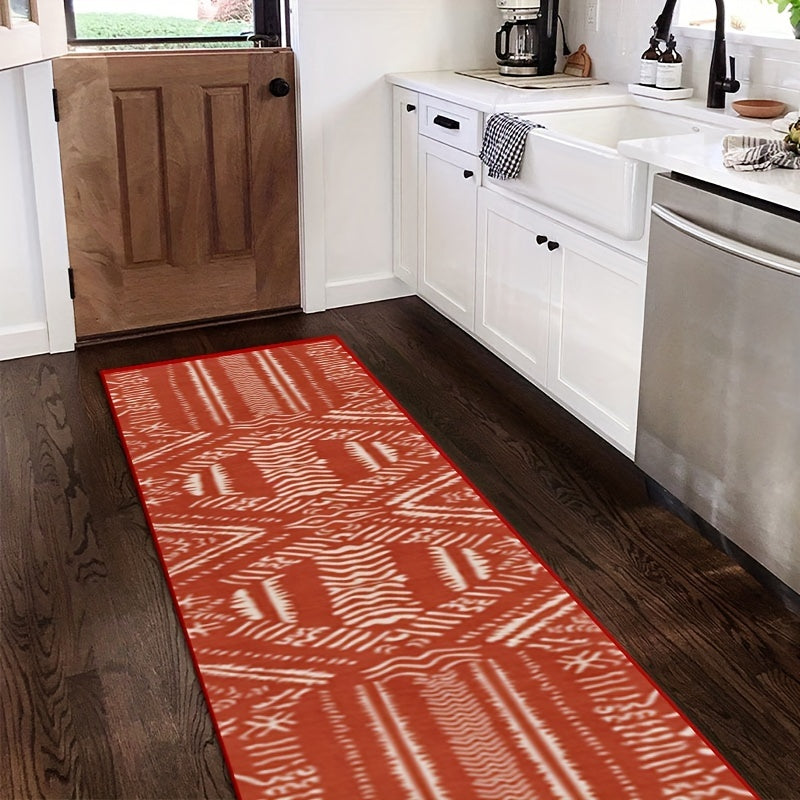 Moroccan Style Long Hallway Rug Bohemian Tribal Area Rug