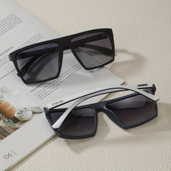 Men's Large Frame Sunglasses UV Protection Holiday Party Decorative Sunglasses