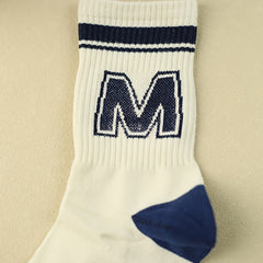 Comfy Letter Print Women's Sports Socks