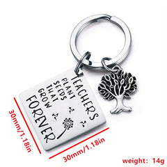 Tree Of Life Charm Keychain - Teacher's Gift