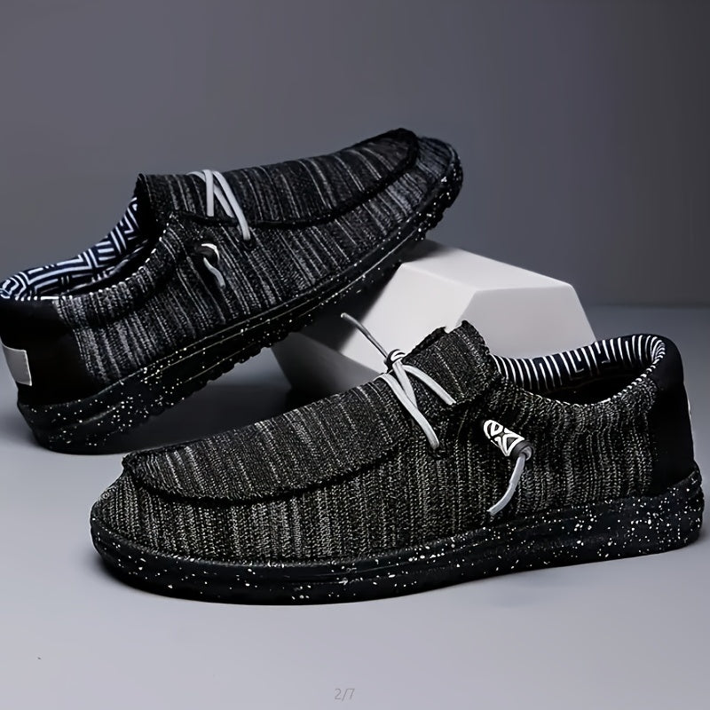 Men's Lace-up Shoes Lightweight Non-slip Slip-On Shoes Spring Summer