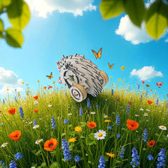 Self-Propelled Hedgehog 3D Wooden Puzzle Kit