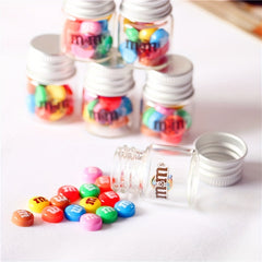 Dollhouse Kitchen Candy Glass Jar Play Props