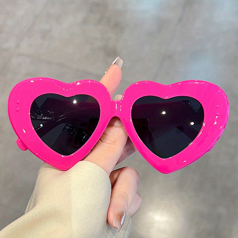 Heart Shaped Sunglasses Funny Sun Shades UV400