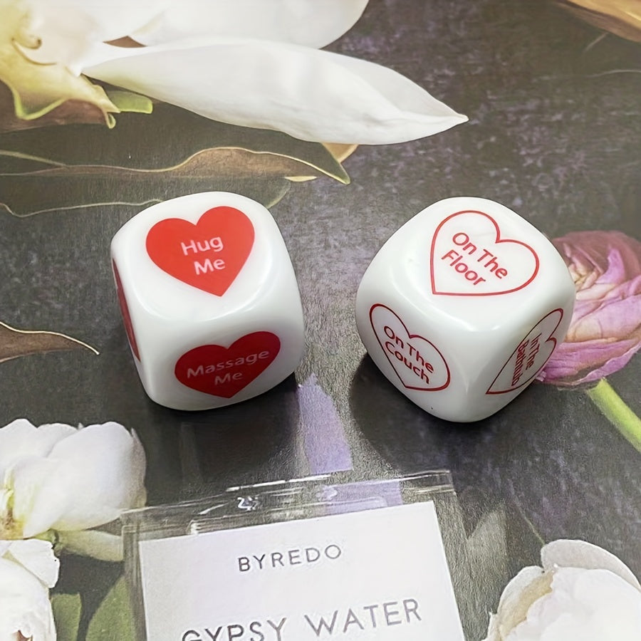 Creative Couple Game Dice Set for Christmas Halloween Thanksgiving