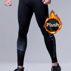 Men's Thermal Compression Pants for Sports and Running