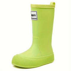 Women's High Water Boots Outer Wear Work Shoes Long Boots Waterproof