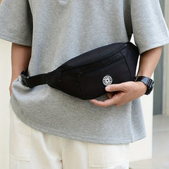 Waterproof Nylon Waist Bag for Men & Women - Outdoor Travel Hiking Running