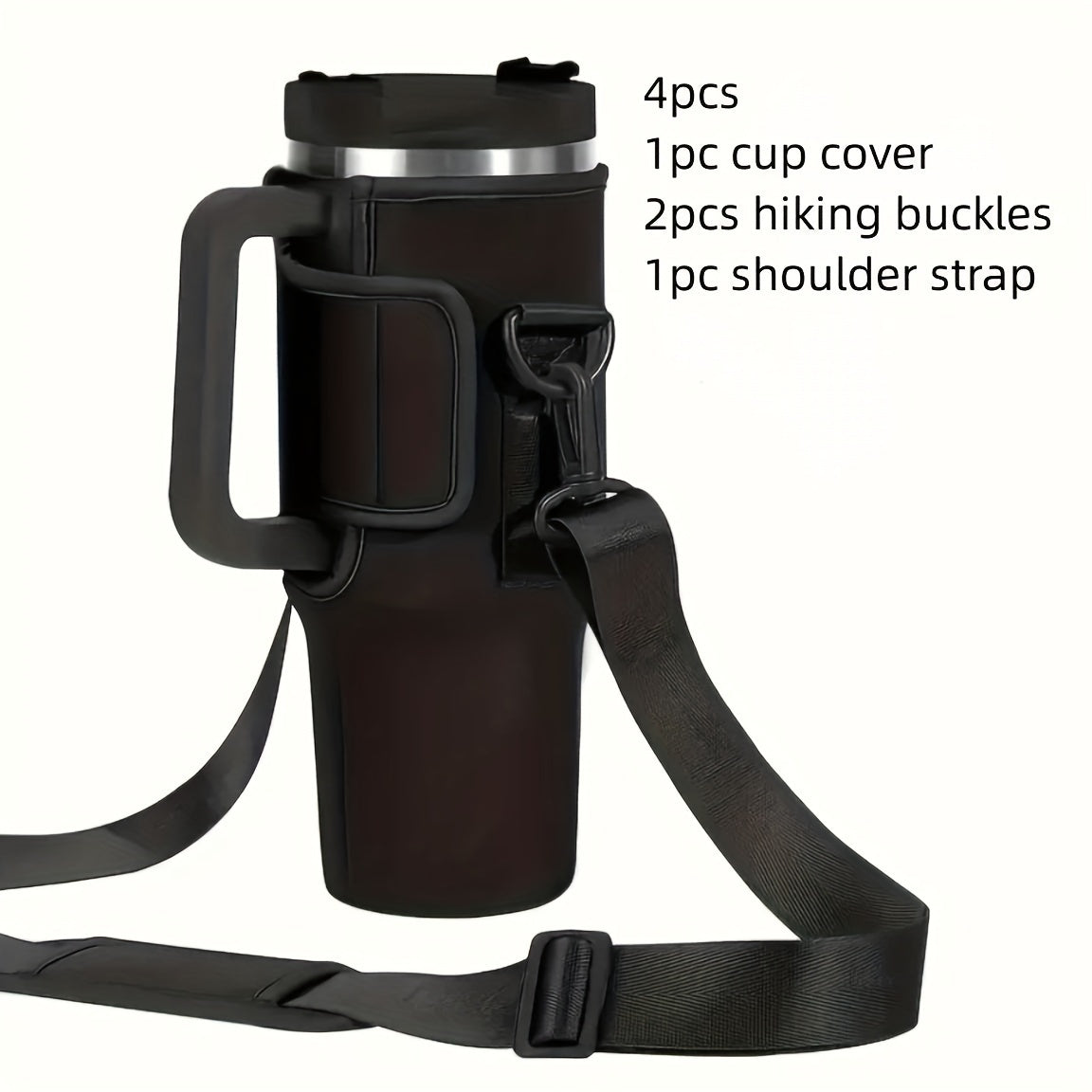 Water Bottle Carrier Bag For 40oz Tumbler With Handle