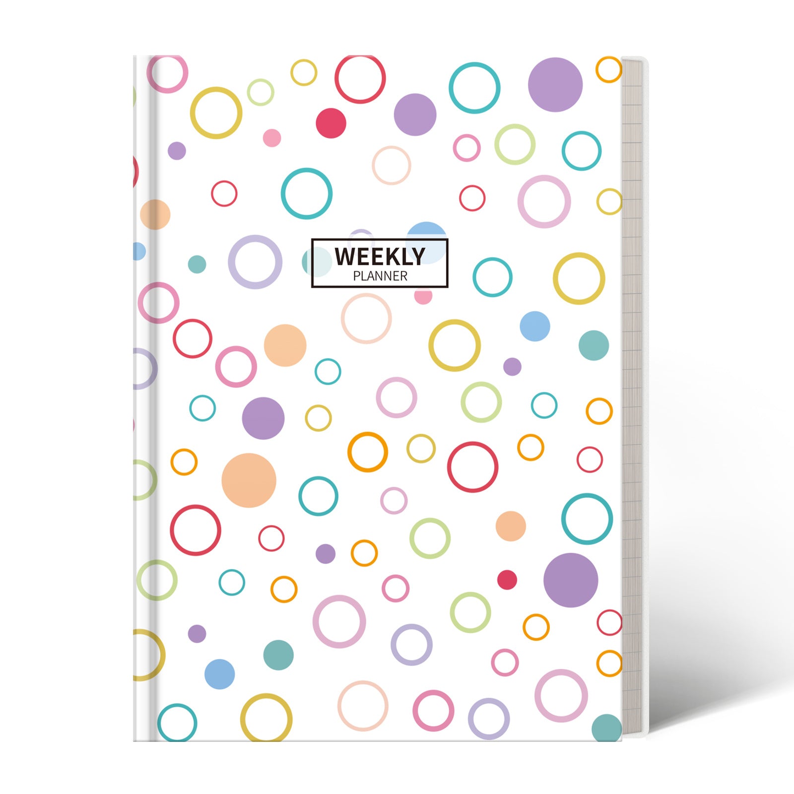 Undated Weekly Planner with Habit Tracker 5.8X8.5in