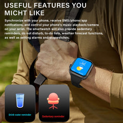 Smart Watch Sport Full Touch Screen Android Wireless Calling 1000 mAh