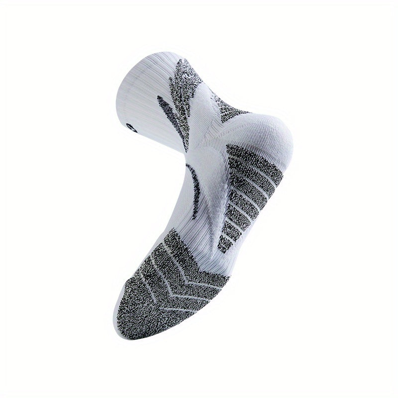 Breathable Mid-calf Sport Socks for Outdoor Running