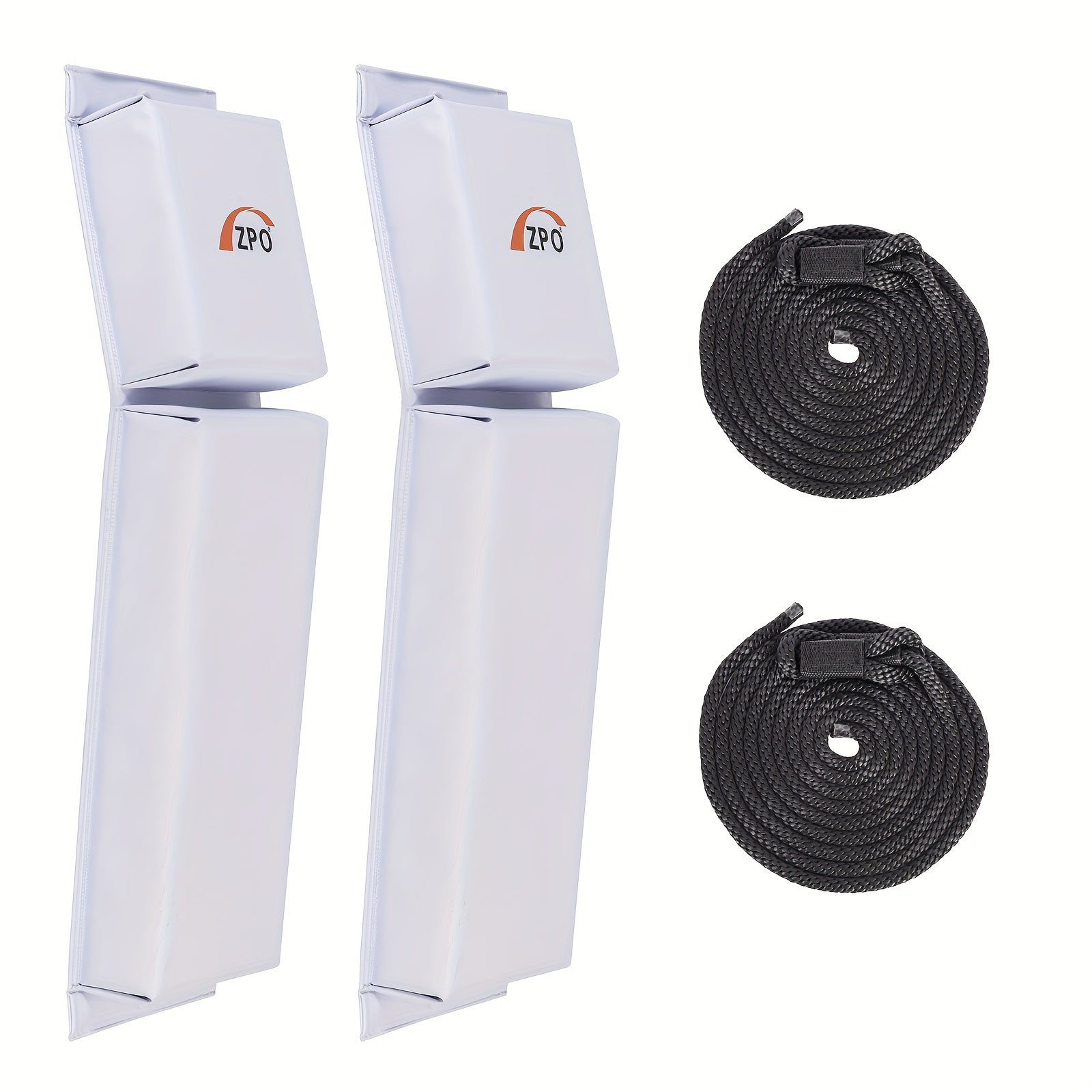 ZPO Boat Fender 2 Pack with Ropes 60 96X15 24X6