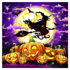 Halloween Pumpkin DIY 5D Diamond Painting Kit