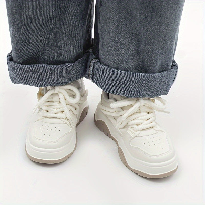 Women's Star Decor Platform Skate Shoes