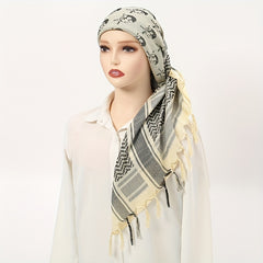 Desert Skull Pattern Tactical Scarf for Women