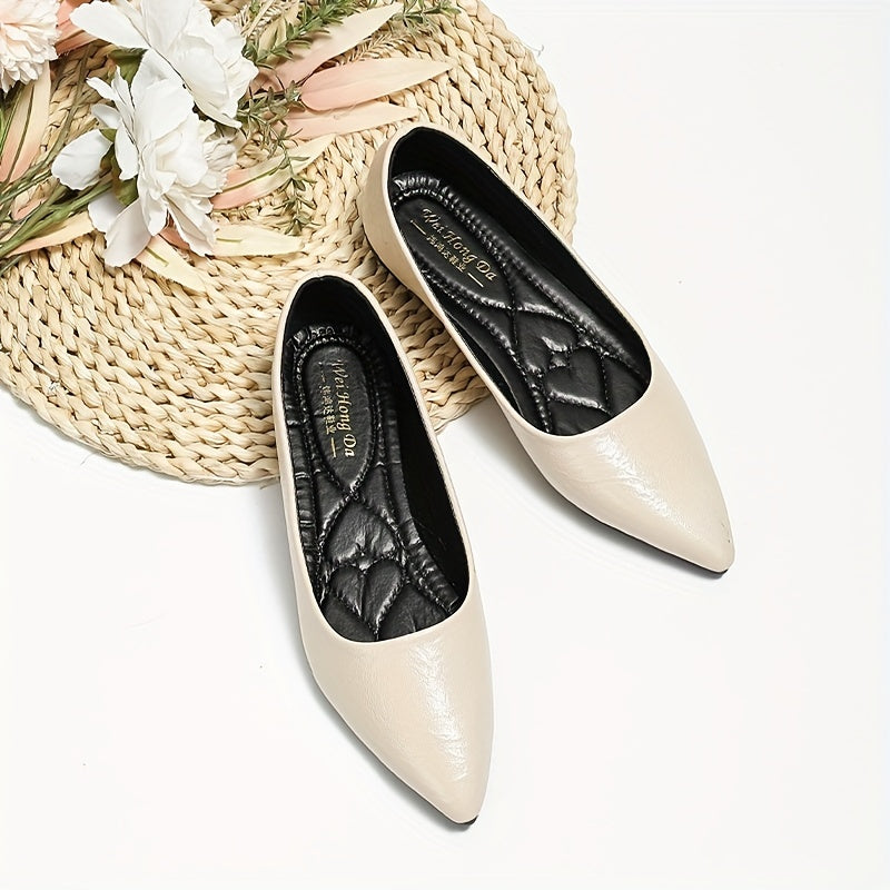 Women's Soft Sole Slip On Flat Shoes