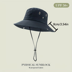 Waterproof Bucket Hat for Outdoor Sun Protection