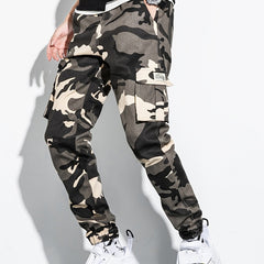Men's Camo Cargo Pants Casual
