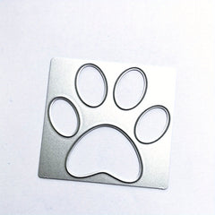Cat Paw Die Cuts Dog Paw Cutting Die Stencil Cat Claw Embossing Stencil