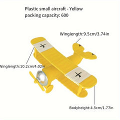 Retro Small Airplane Model Birthday Gift Baking Decoration Ornament