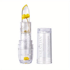 Crystal Flower Jelly Changing Lipstick Long Lasting Lip Care Moisturizer