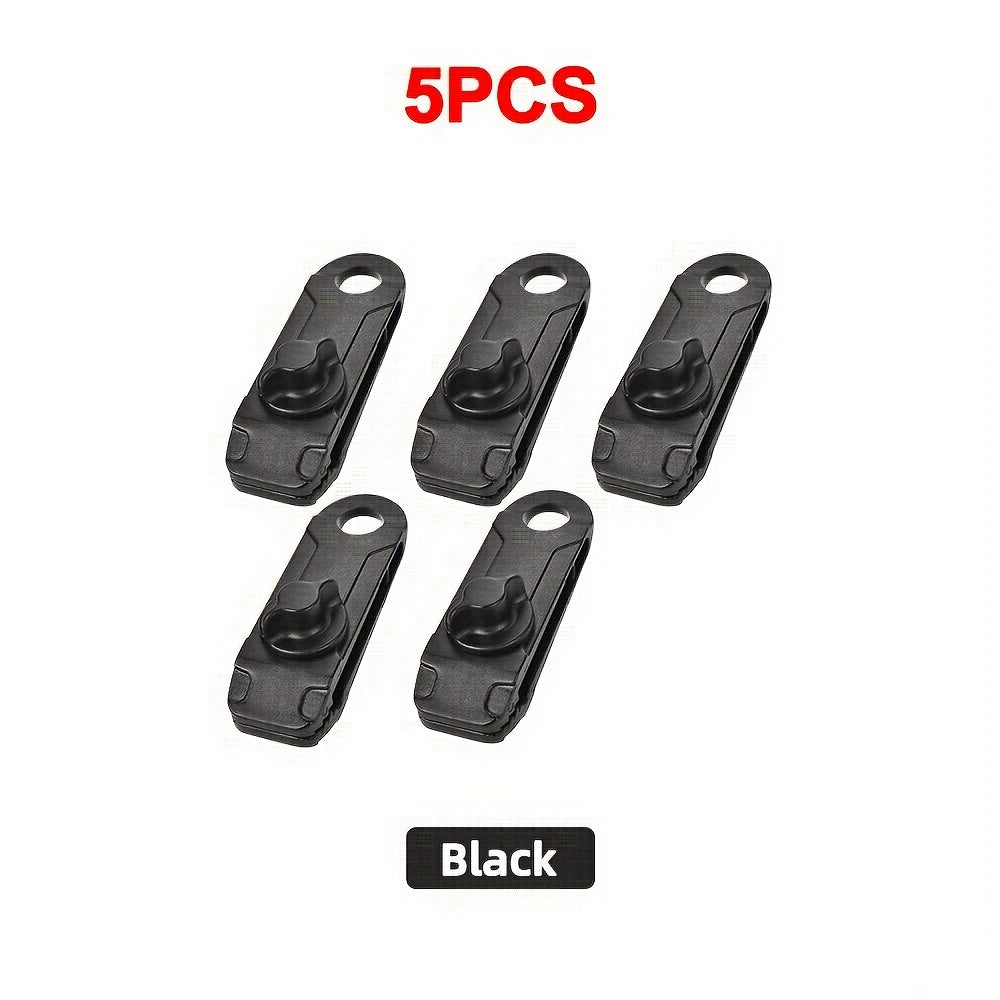10pcs Awning Clamp Tarp Clips Heavy Duty Lock Grip Tent Fasteners Clips