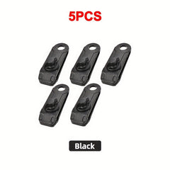 10pcs Awning Clamp Tarp Clips Heavy Duty Lock Grip Tent Fasteners Clips