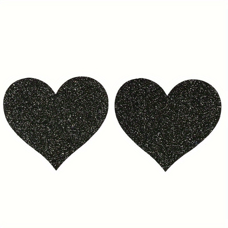 5 Pairs Heart Shape Nipple Covers Self Adhesive Disposable Nipple Pasties