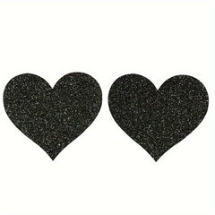 5 Pairs Heart Shape Nipple Covers Self Adhesive Disposable Nipple Pasties