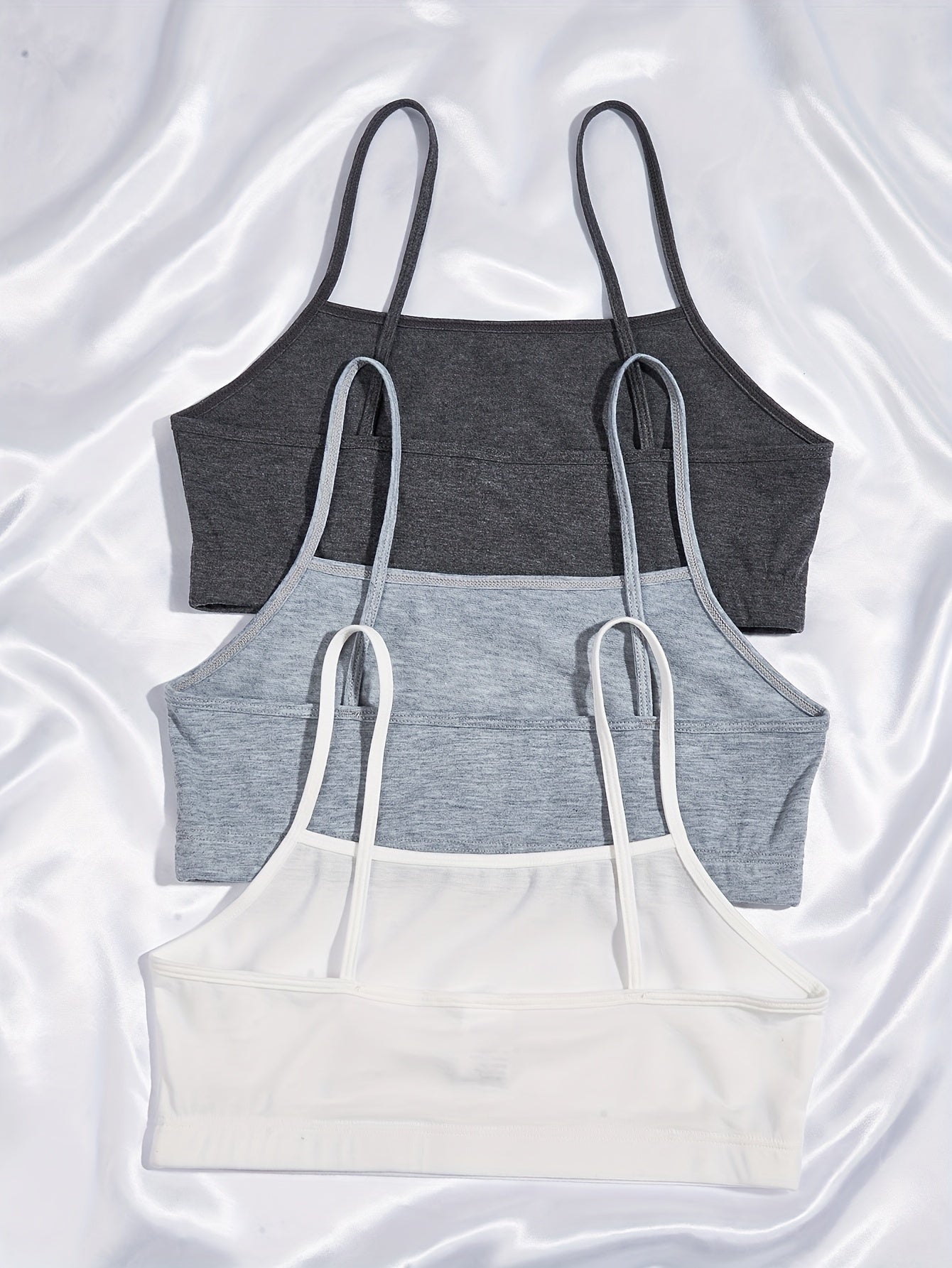 3 Pcs Seamless Sports Bra Breathable Intimates Women's Lingerie & Underwear