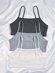 3 Pcs Seamless Sports Bra Breathable Intimates Women's Lingerie & Underwear