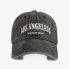 Los Angeles City Hat Baseball Cap Letter Embroidery Vintage Dad Hat