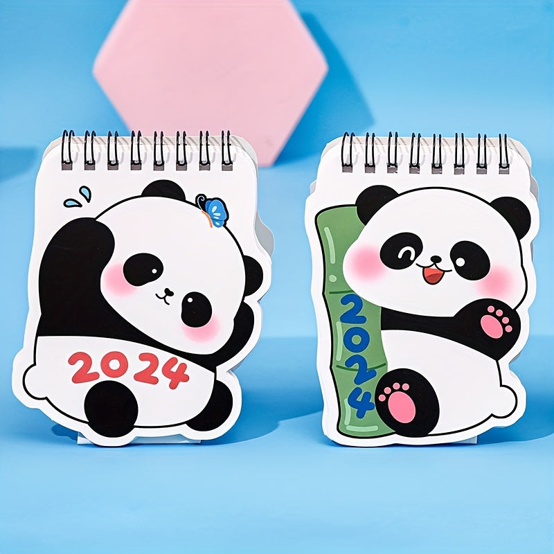 Mini Panda Desk Calendar Student Decoration Monthly Calendar