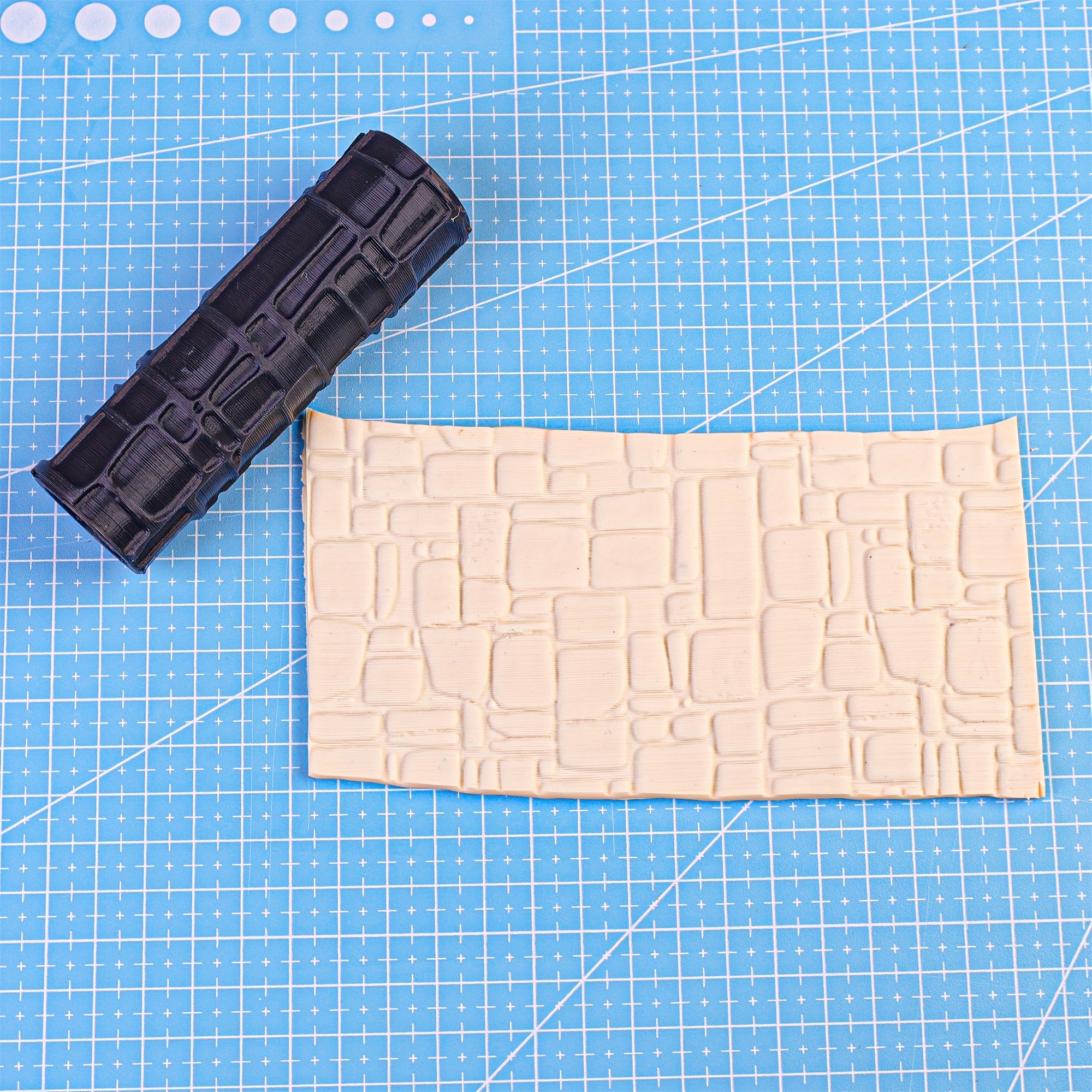 Texture Roller Pin 28mm 32mm Terrain Building Tabletop Games