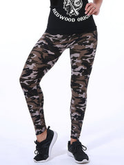 Women's High Waist Floral Printed Yoga Pants
