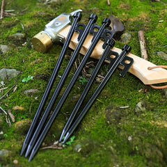 4pcs Outdoor Tent Pegs Canopy Fixed Pegs Reinforced Windproof Nails