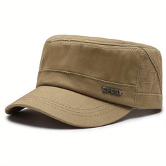 Mesh Military Hat Adjustable Baseball Cap Summer Cotton for Men Women