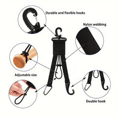 Baseball & Softball Equipment Hooks, Set of 3, Outdoor Camping & Sports Gear
