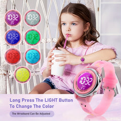 Brynnl Kids Waterproof Digital Watch with 3D Cartoon Design