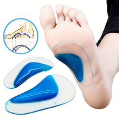 Silicone Arch Support Insoles for Flat Feet