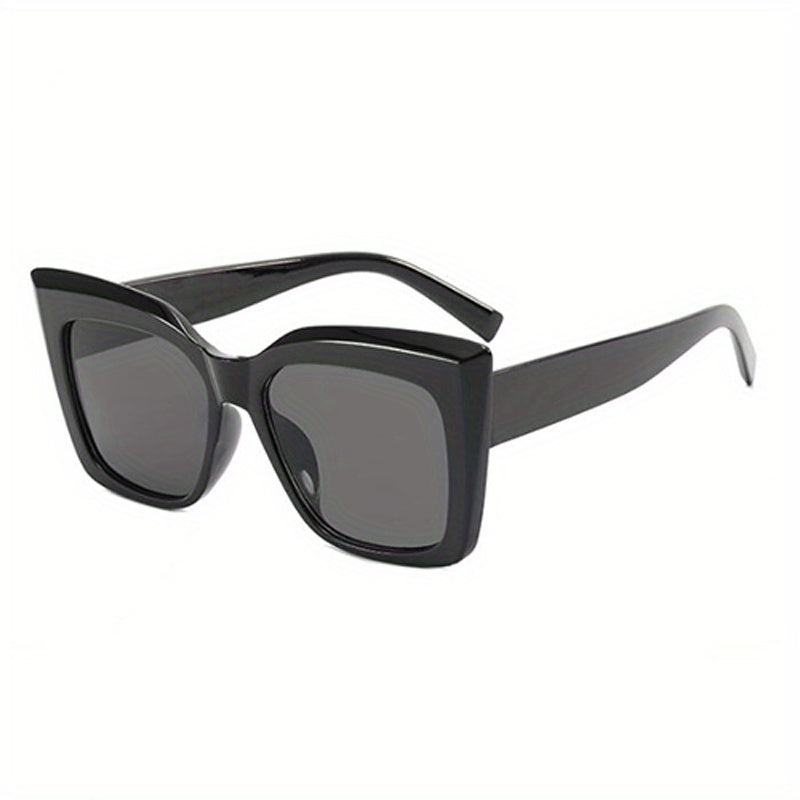 Oversized Cat Eye Sunglasses Women Gradient UV Protection Glasses