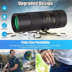 Powerful Monocular Telescope Ultra Long Distance for Outdoor Bird Watching