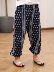 Girls Cotton Anti-Mosquito Pants Baby Vintage Lantern Pants