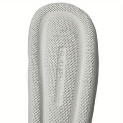 Quilted Pattern Slip-On Open Toe Soft Sole Slides