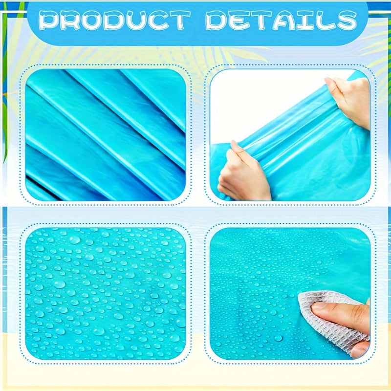 Ocean Party Tablecloths Under the Sea Decor Water Background Beach Tablecloths