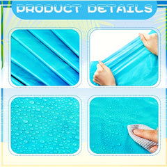 Ocean Party Tablecloths Under the Sea Decor Water Background Beach Tablecloths