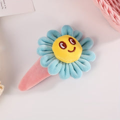 Kids' Sunflower Plush Hair Clip for Girls