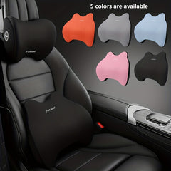 Memory Foam Car Neck Pillow Waist Cushion for Driving Auto Headrest Pillow